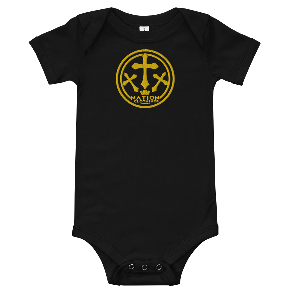 KT Nation Royal Baby unisex short sleeve one piece