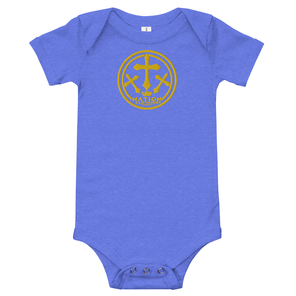 KT Nation Royal Baby unisex short sleeve one piece