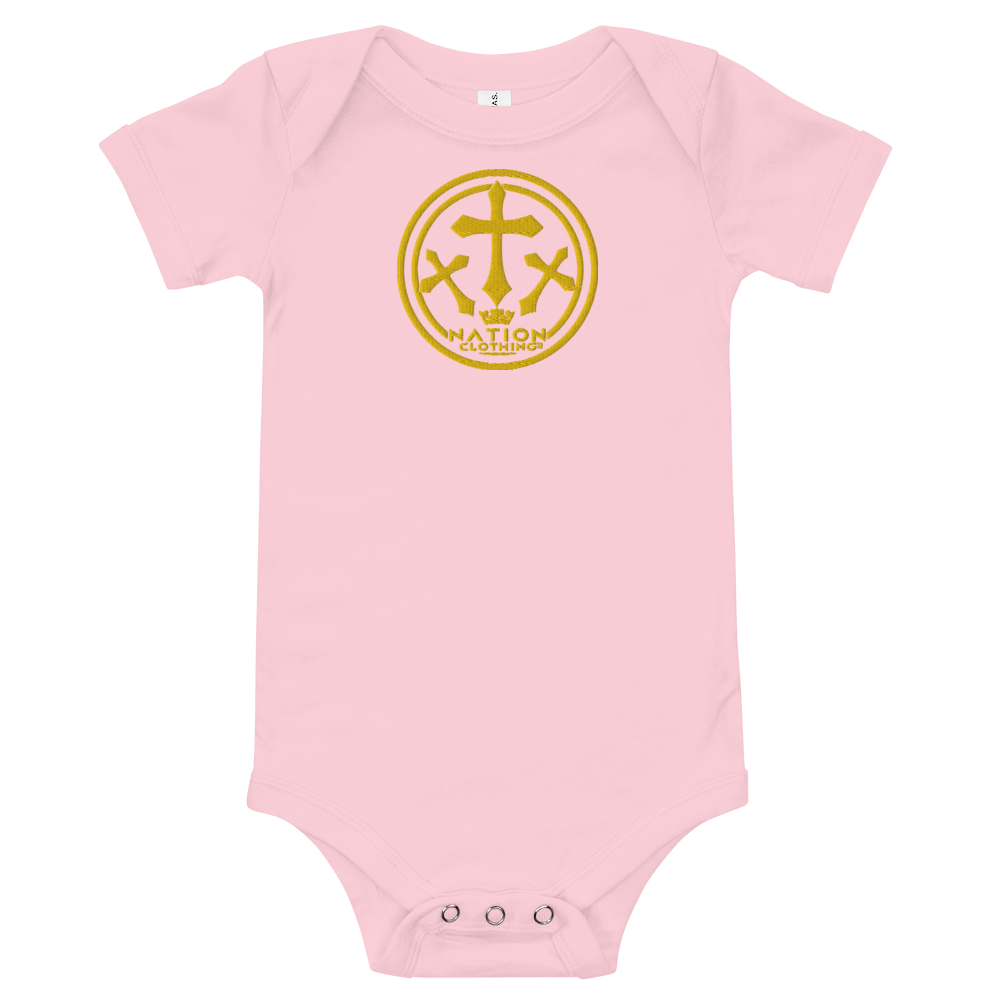 KT Nation Royal Baby unisex short sleeve one piece
