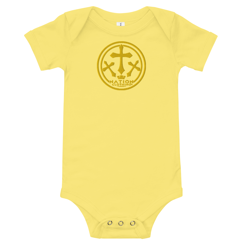 KT Nation Royal Baby unisex short sleeve one piece