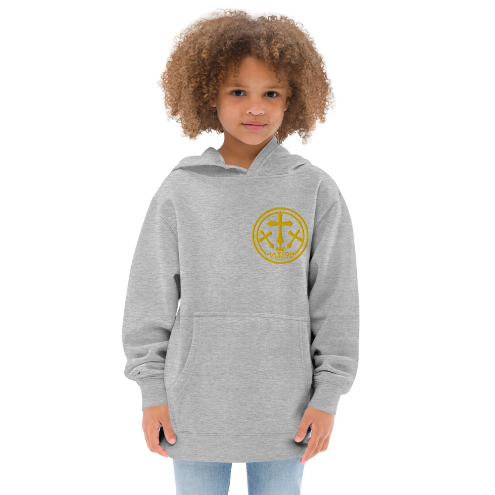 KT Nation Royal unisex Kids fleece hoodie