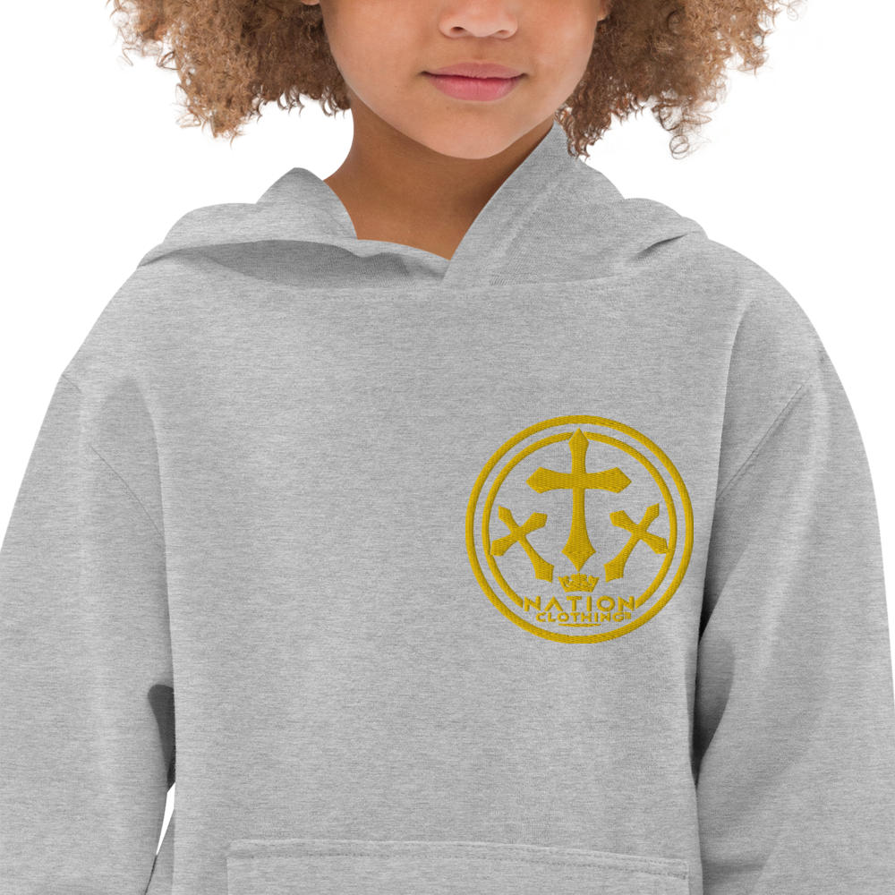 KT Nation Royal unisex Kids fleece hoodie