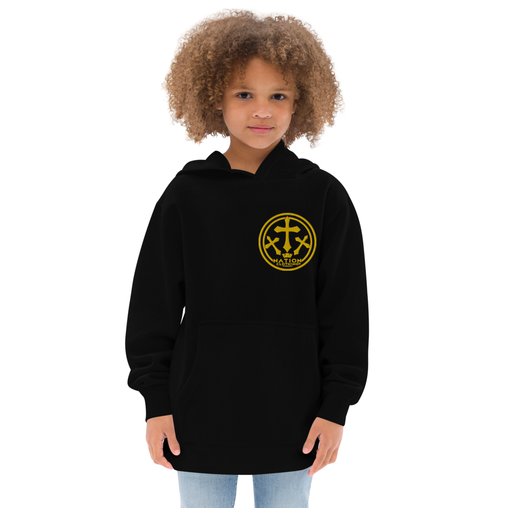 KT Nation Royal unisex Kids fleece hoodie