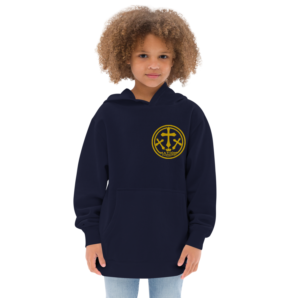 KT Nation Royal unisex Kids fleece hoodie