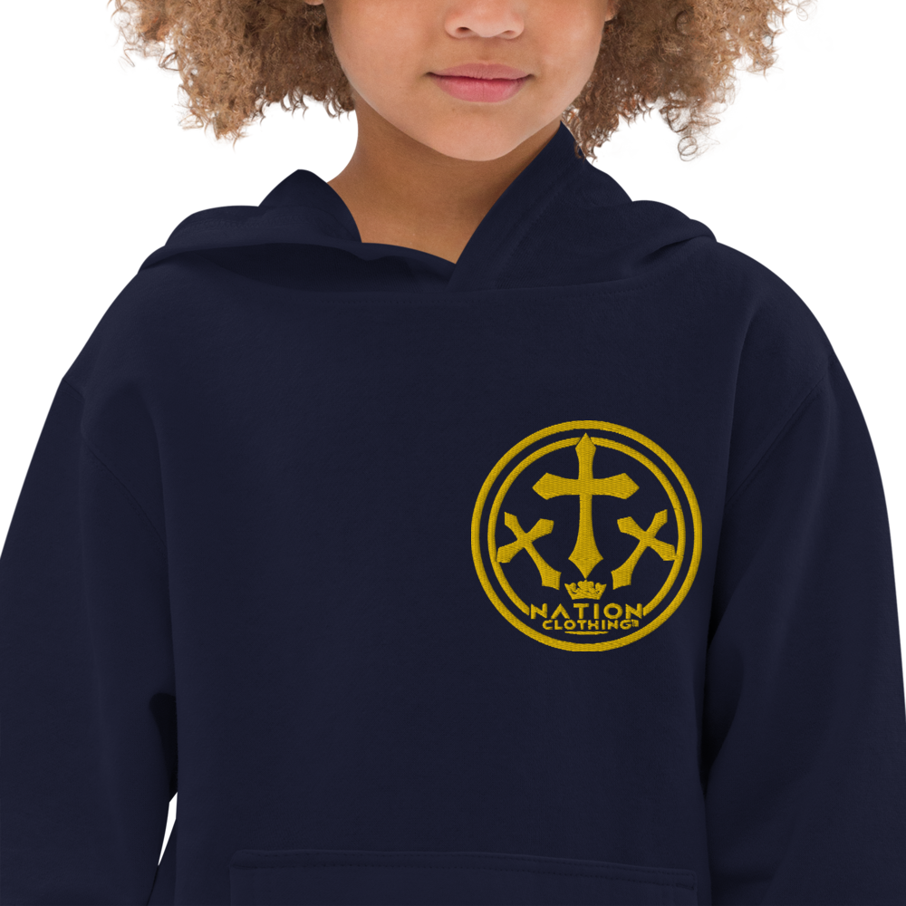KT Nation Royal unisex Kids fleece hoodie