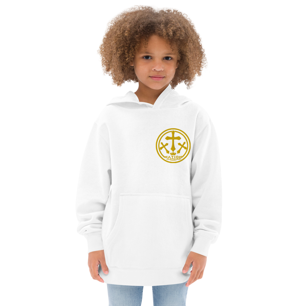 KT Nation Royal unisex Kids fleece hoodie