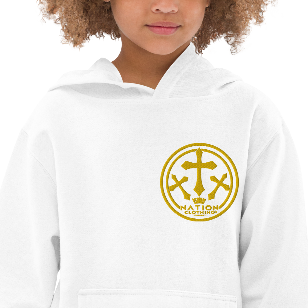 KT Nation Royal unisex Kids fleece hoodie