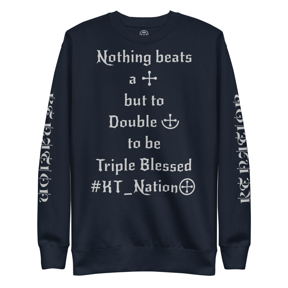 KT Nation Unisex Fleece Pullover (logo on back)