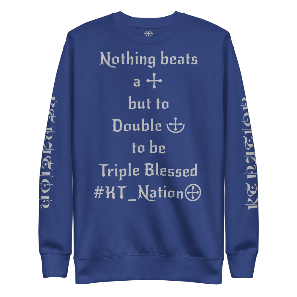 KT Nation Unisex Fleece Pullover (logo on back)
