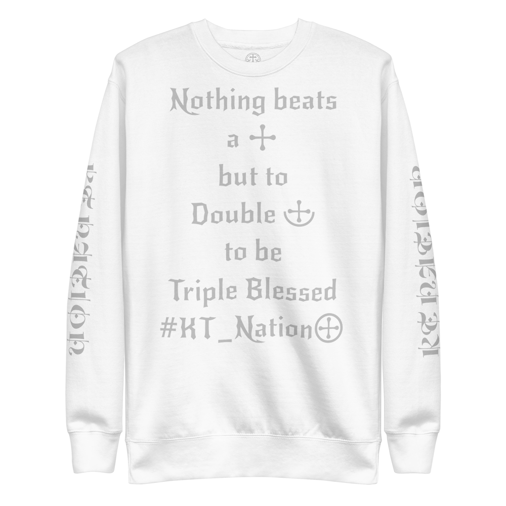 KT Nation Unisex Fleece Pullover (logo on back)