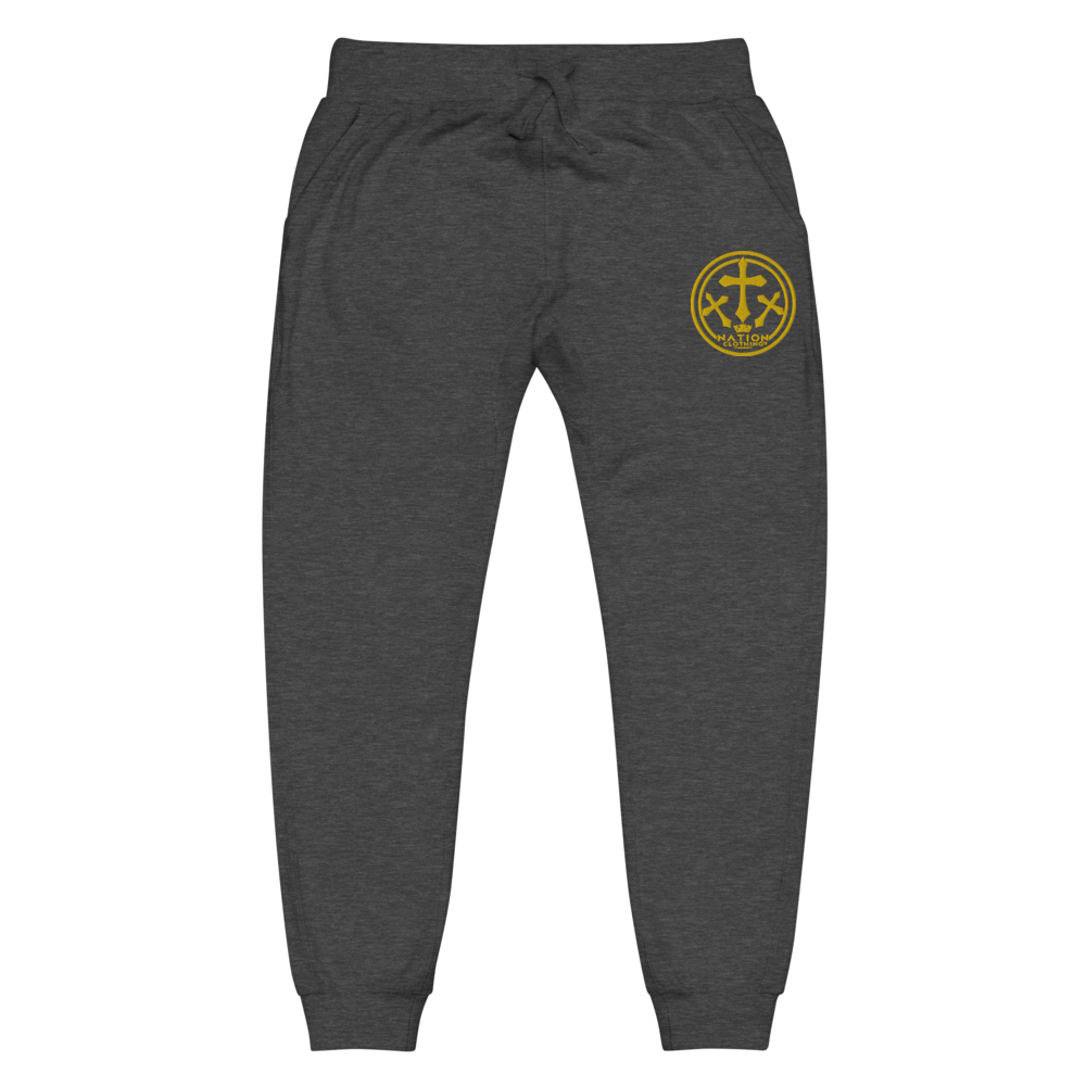 KT Nation Royal Unisex fleece sweatpants