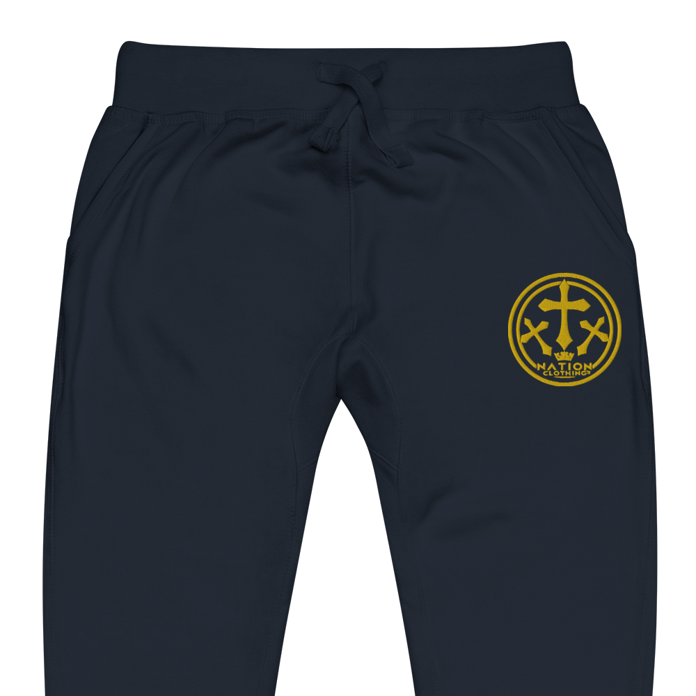 KT Nation Royal Unisex fleece sweatpants