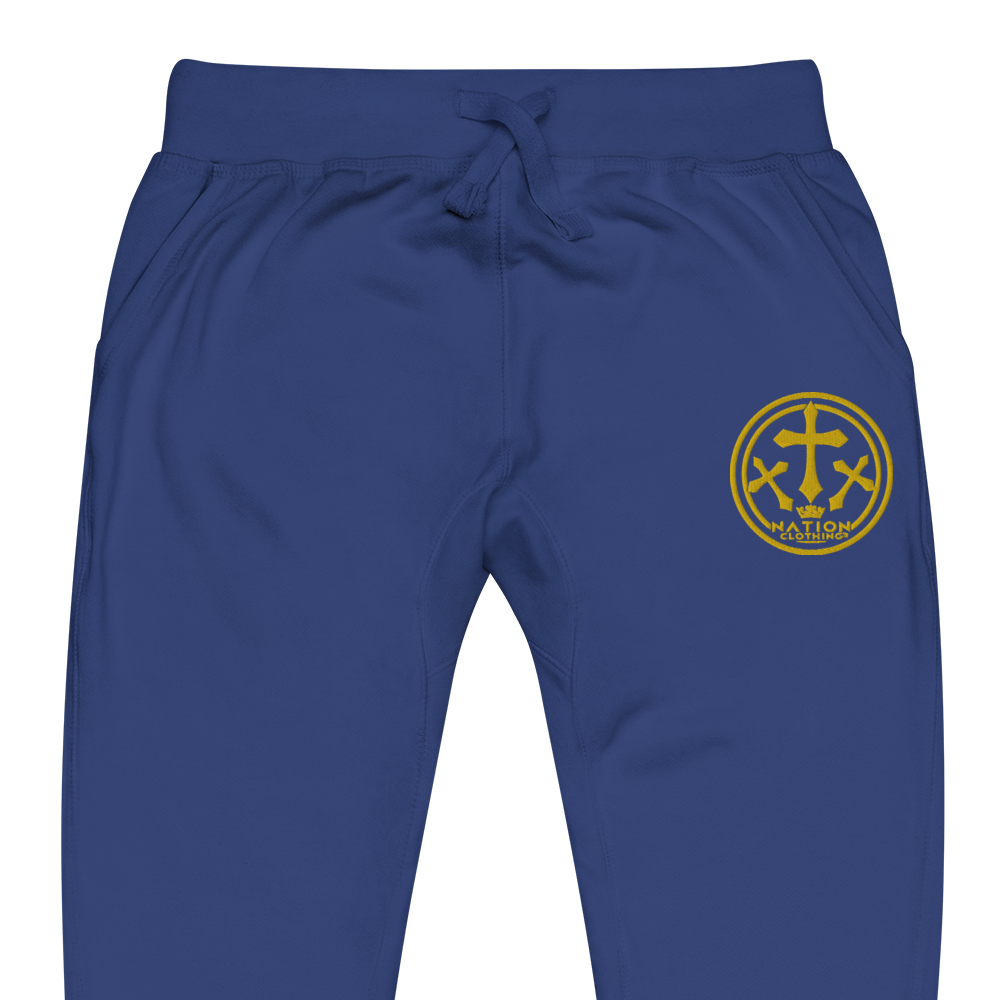 KT Nation Royal Unisex fleece sweatpants