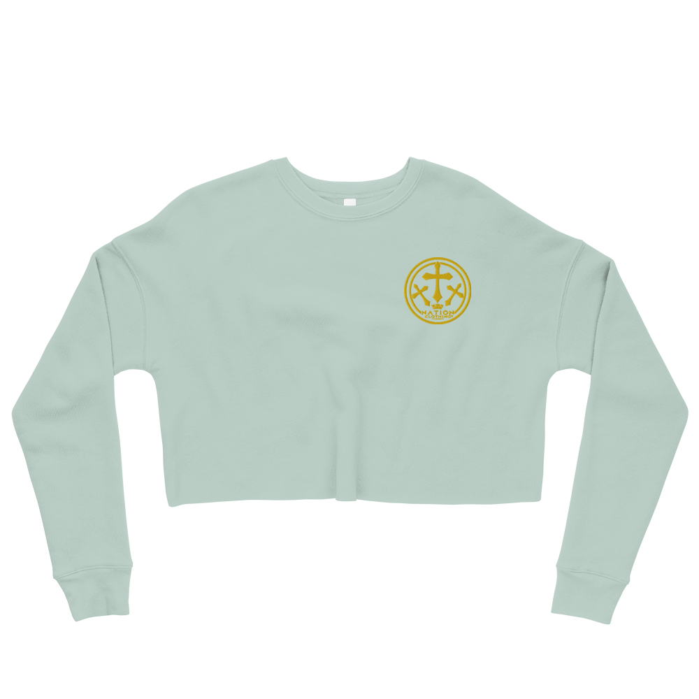 KT Nation Royal Crop Sweatshirt
