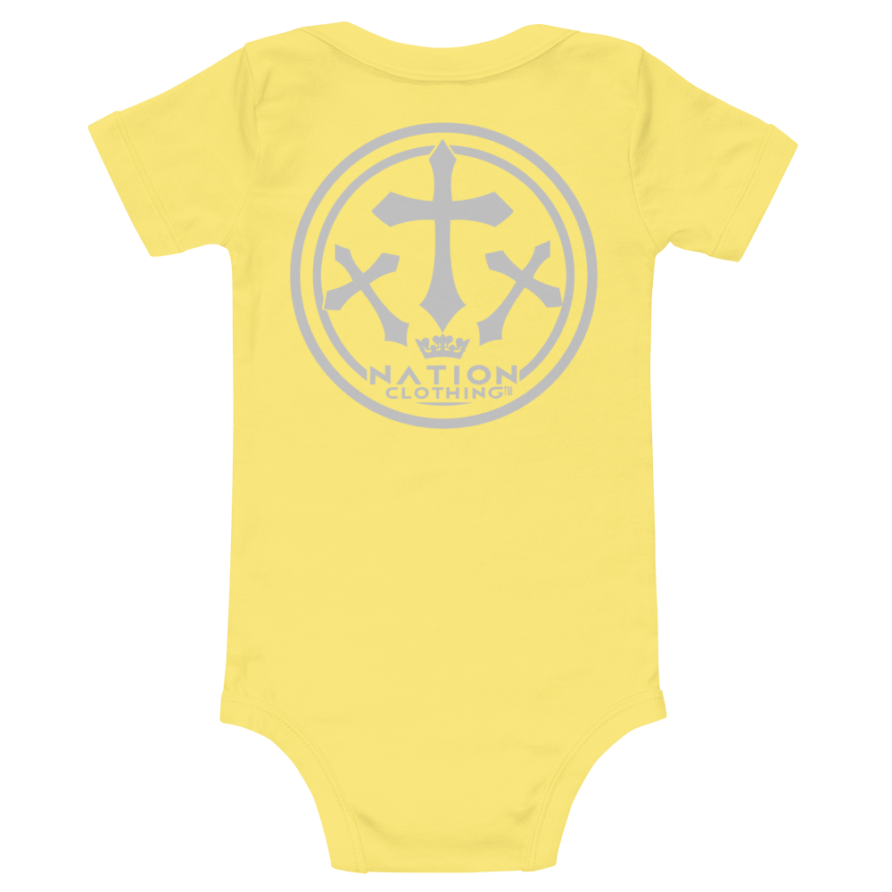 KT Nation Blessed Baby short sleeve one piece (logo on back)