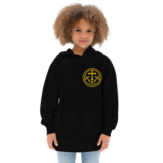 KT Nation Royal unisex Kids fleece hoodie