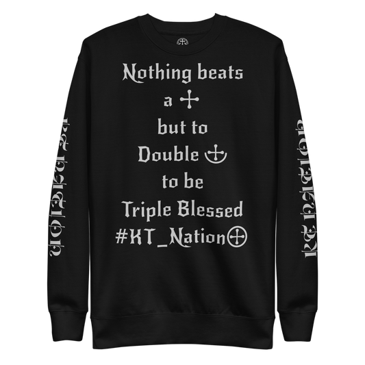 KT Nation Unisex Fleece Pullover (logo on back)