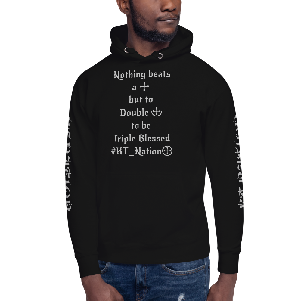 KT Nation Blessed Unisex Hoodie (logo on back)