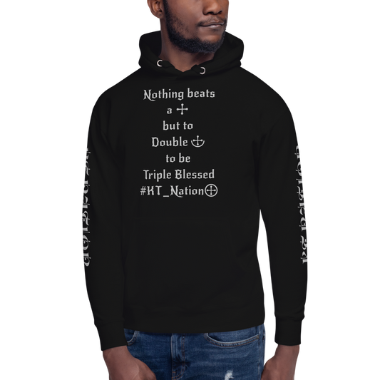 KT Nation Blessed Unisex Hoodie (logo on back)