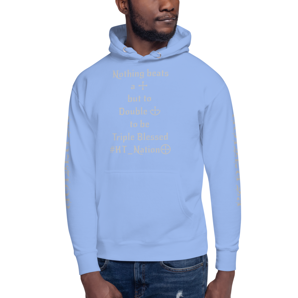 KT Nation Blessed Unisex Hoodie (logo on back)