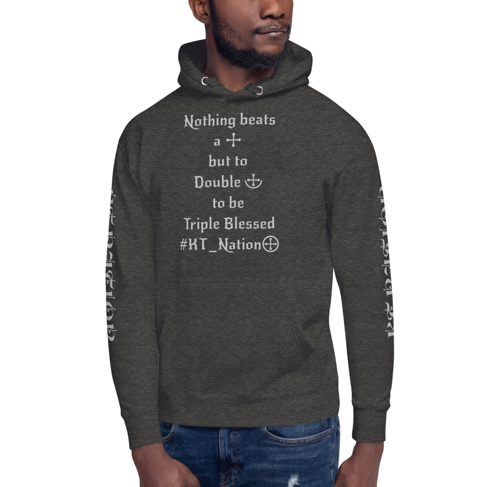 KT Nation Blessed Unisex Hoodie (logo on back)