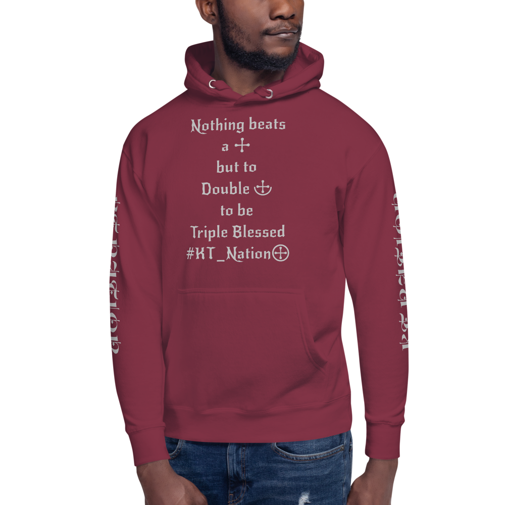 KT Nation Blessed Unisex Hoodie (logo on back)