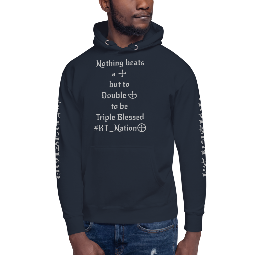 KT Nation Blessed Unisex Hoodie (logo on back)