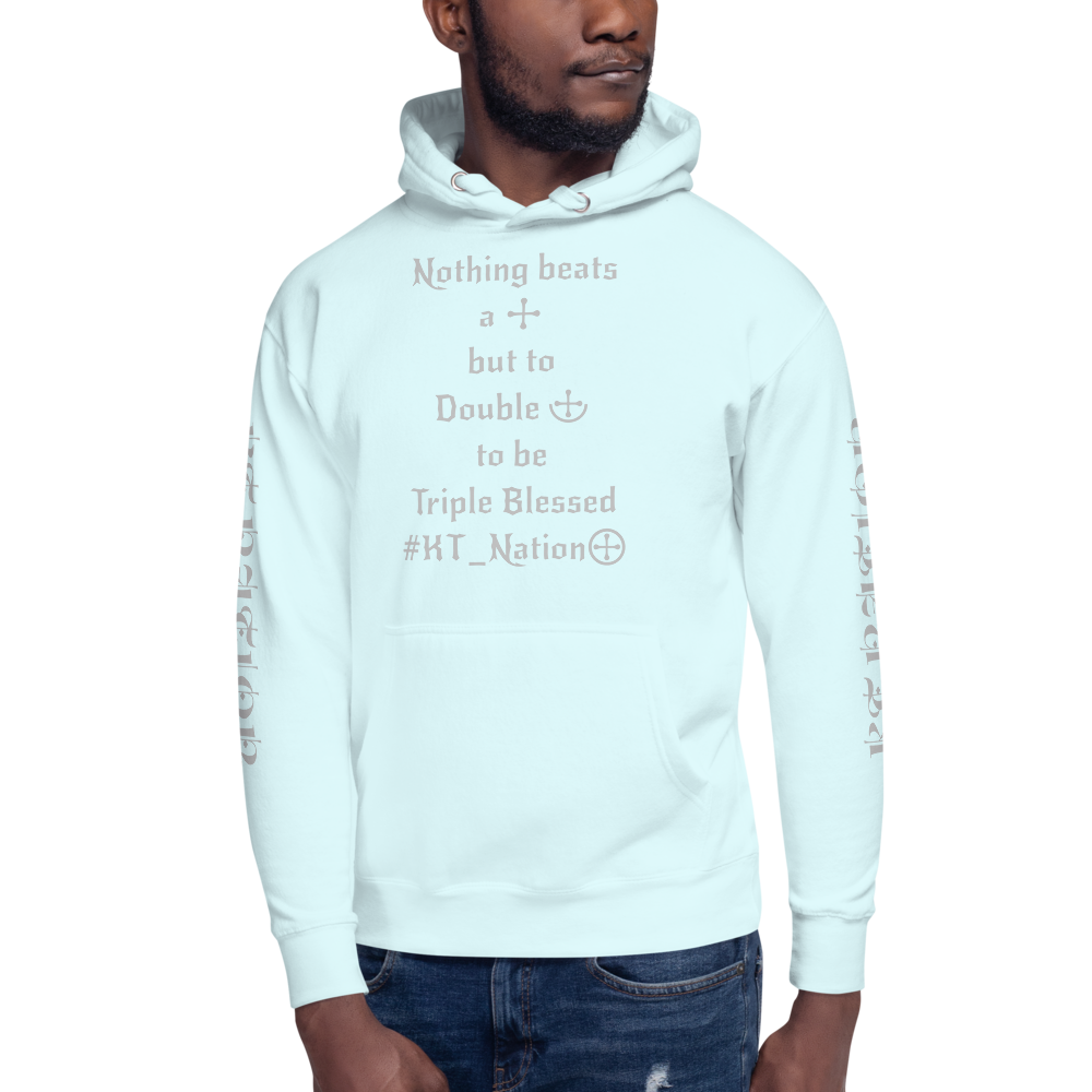 KT Nation Blessed Unisex Hoodie (logo on back)