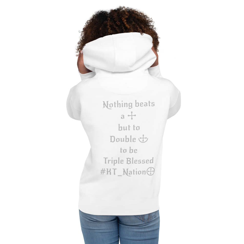 KT Nation Blessed Unisex Hoodie (with motto on back)