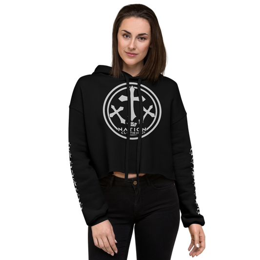 KT Nation Blessed Crop Hoodie