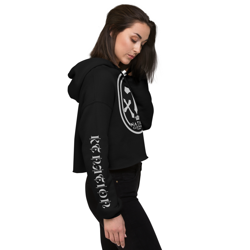 KT Nation Blessed Crop Hoodie