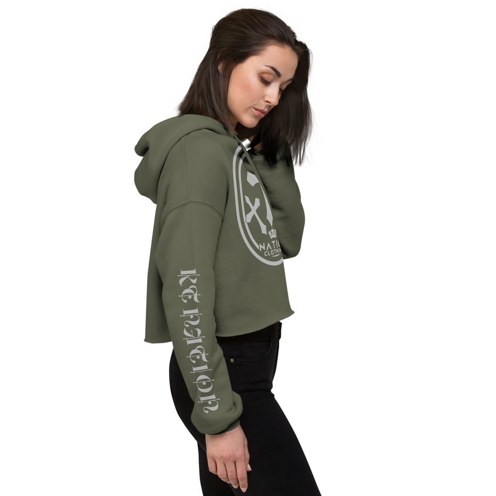 KT Nation Blessed Crop Hoodie