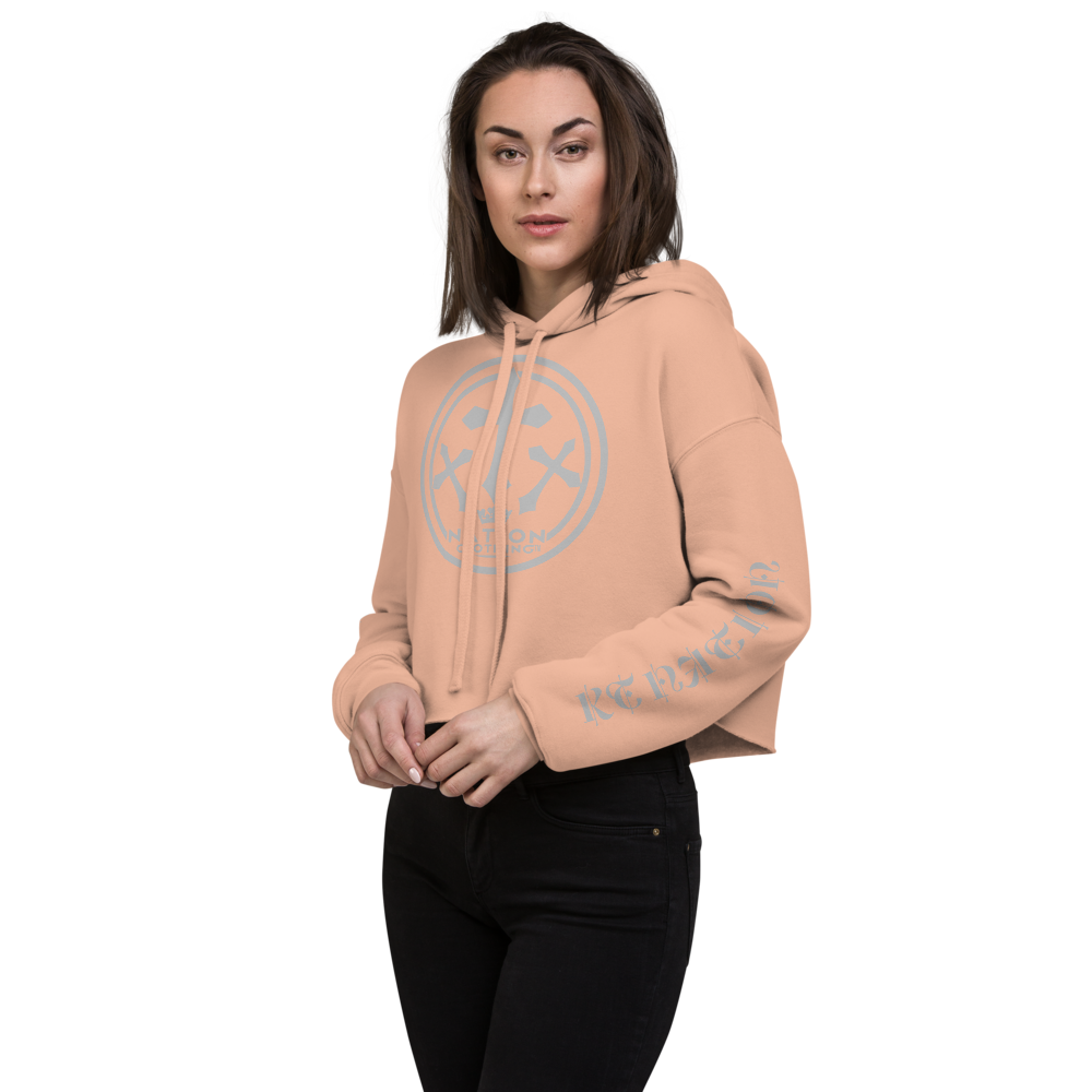 KT Nation Blessed Crop Hoodie