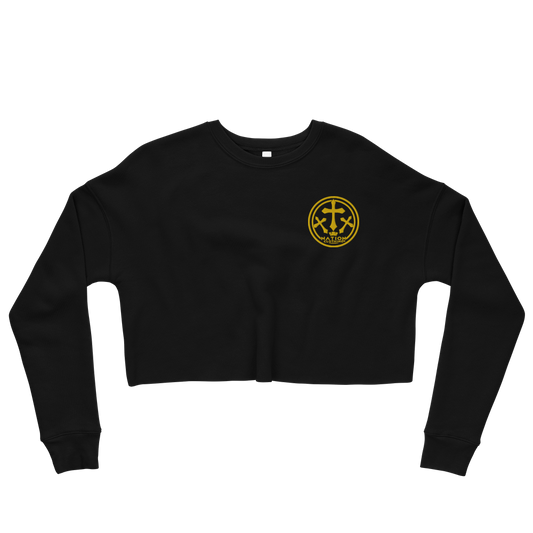 KT Nation Royal Crop Sweatshirt